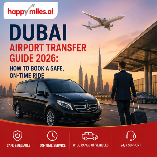 Dubai Airport Transfer Guide 2026: How to Book a Safe, On-Time Ride