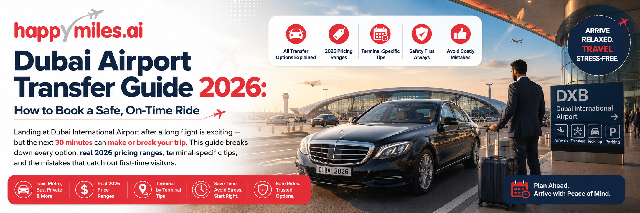Dubai Airport Transfer Guide 2026
